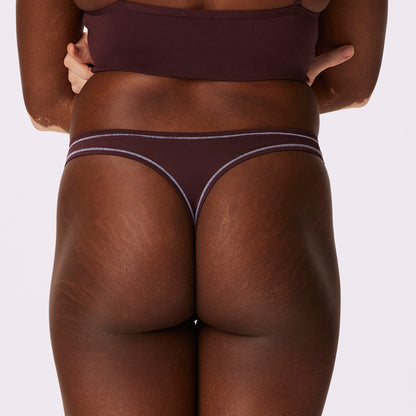 Ultra-Flattering High Rise Thong | New:Cotton | Archive (Eightball)