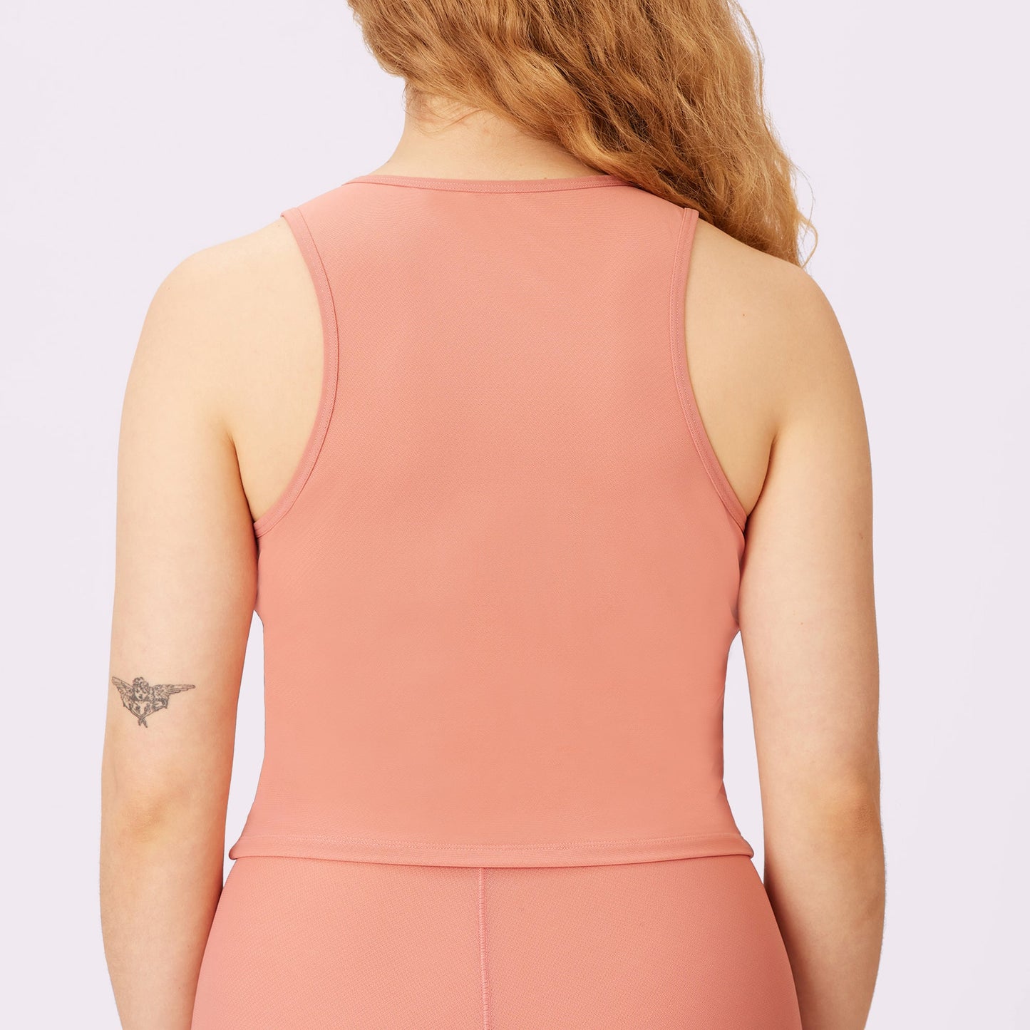 Weightless Racer Tank | Silky Mesh | Archive (Pink Canyon)