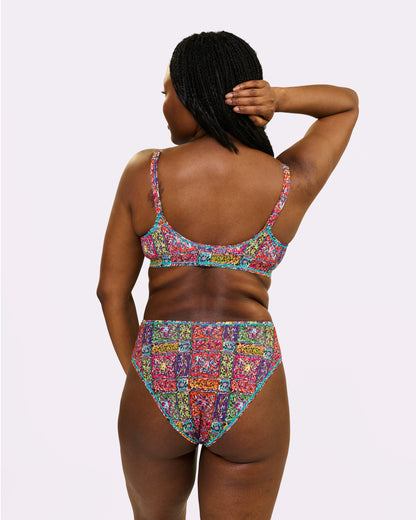 Vintage High Rise Brief | New:Cotton (Bandana)