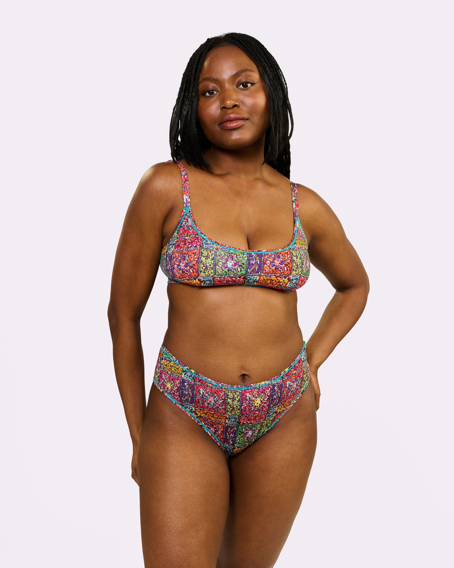 Vintage High Rise Brief | New:Cotton (Bandana)