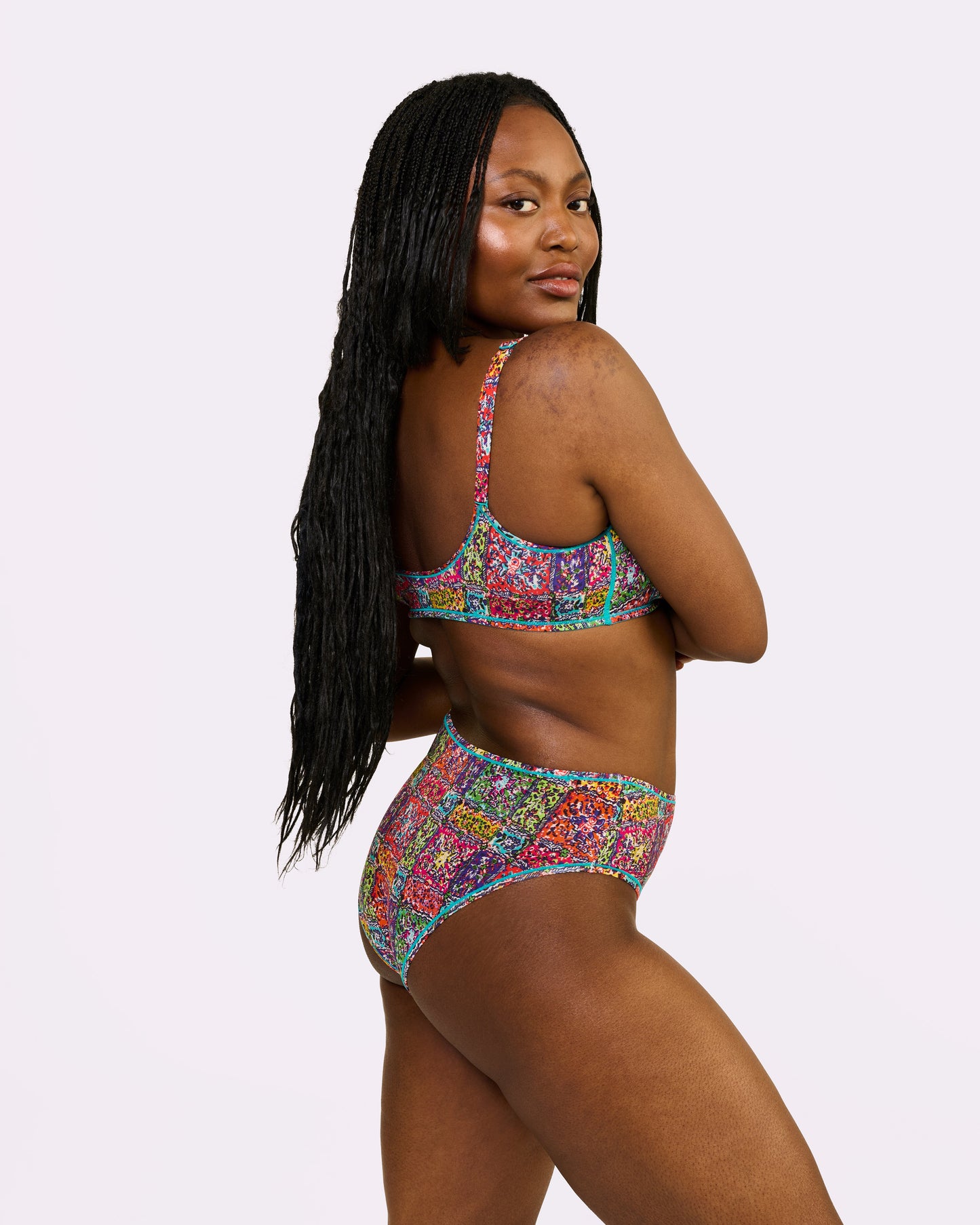 Vintage High Rise Brief | New:Cotton (Bandana)
