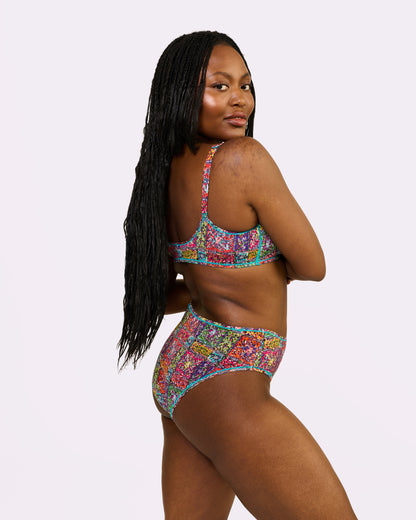 Vintage High Rise Brief | New:Cotton (Bandana)