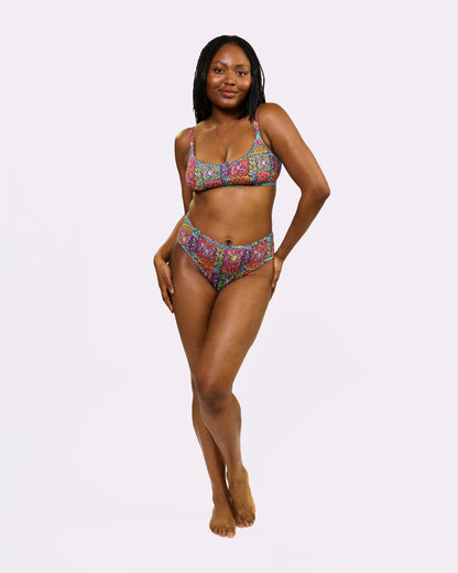 Vintage High Rise Brief | New:Cotton (Bandana)