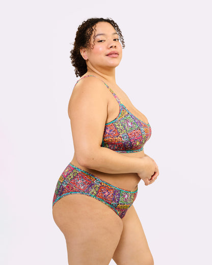 Vintage High Rise Brief | New:Cotton (Bandana)
