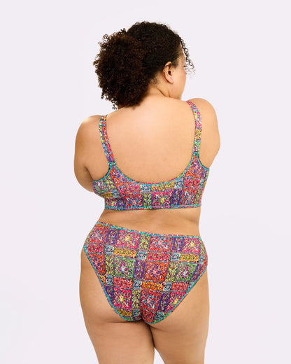 Vintage High Rise Brief | New:Cotton (Bandana)