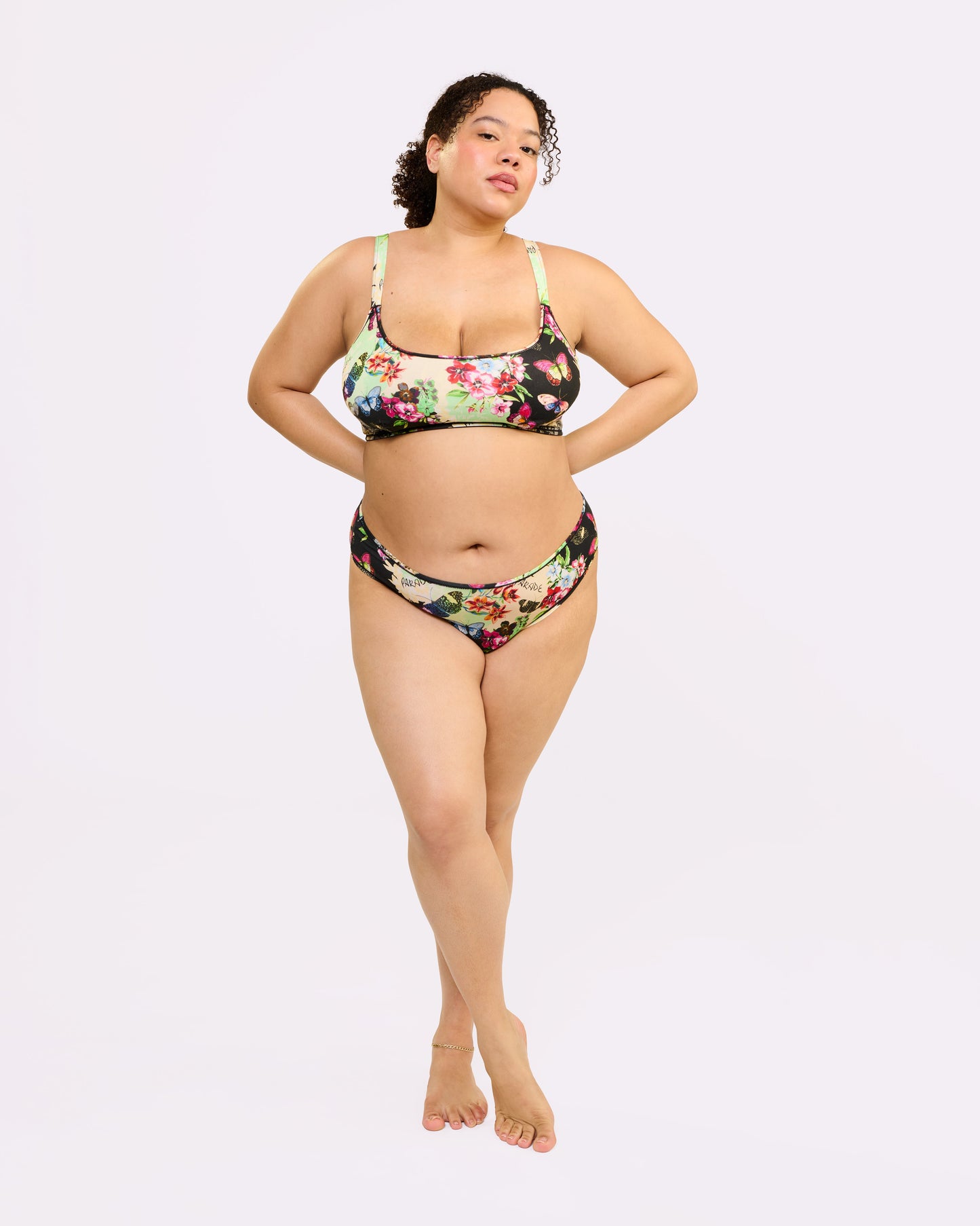 Vintage High Rise Brief | New:Cotton (Flutter)