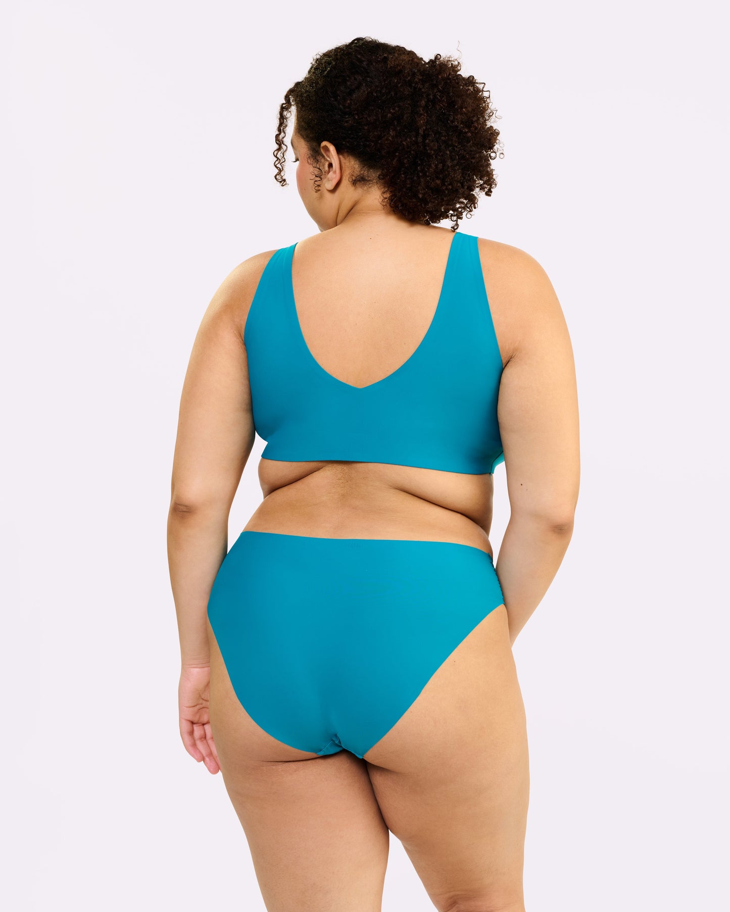 Invisible Sculpt High Rise Brief | Seamless Universal (Lagoon)