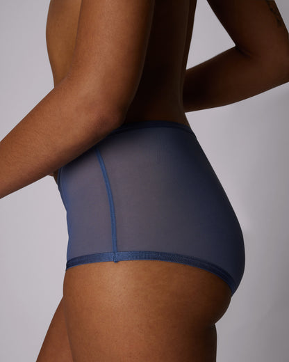 High Rise Boyshort | Silky Mesh (IMAGERY 💎🌐)