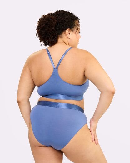 Vintage High Cut Brief | New:Cotton (Dew Drop)