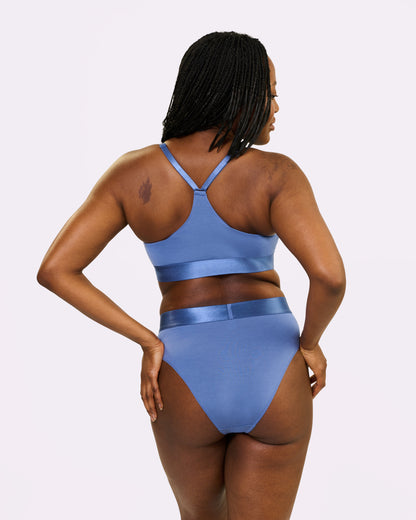 Vintage High Cut Brief | New:Cotton (Dew Drop)