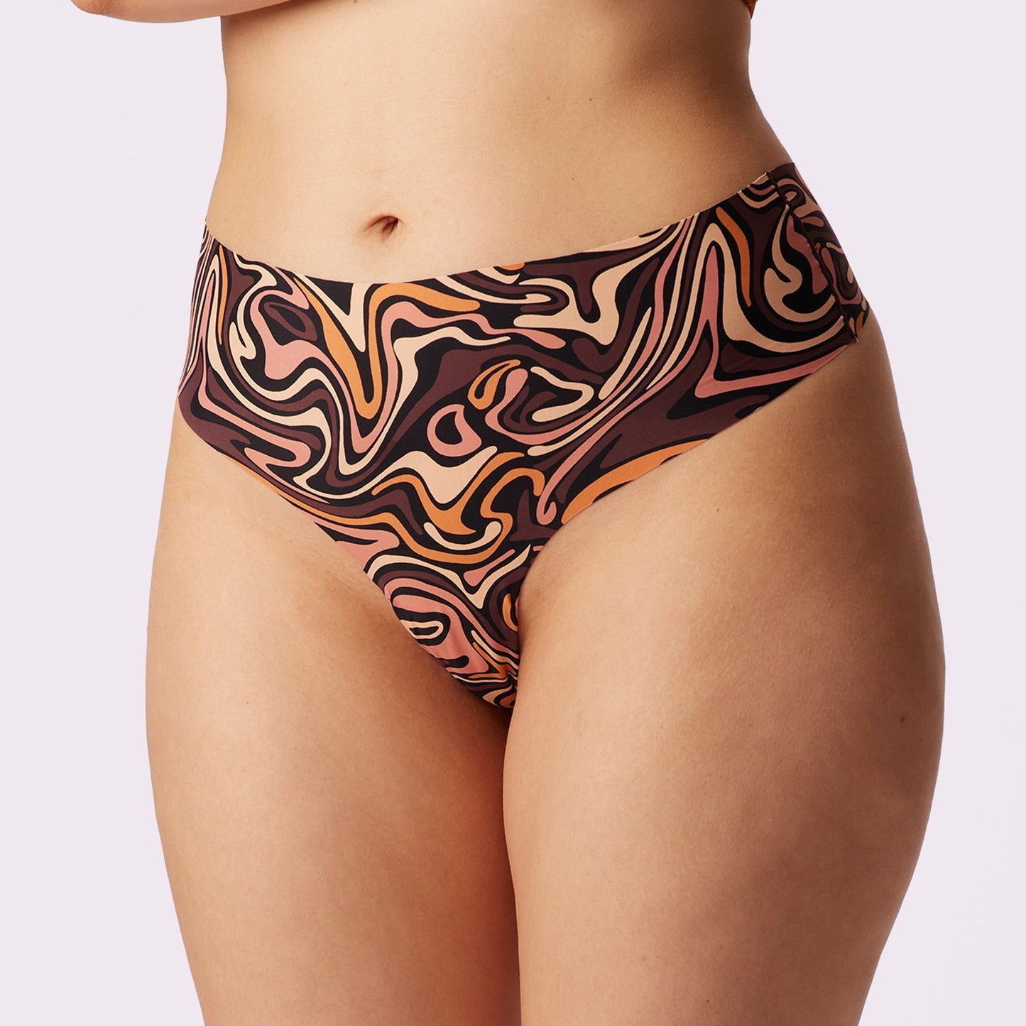 Invisible High Rise Thong | Seamless Universal (Eightball)