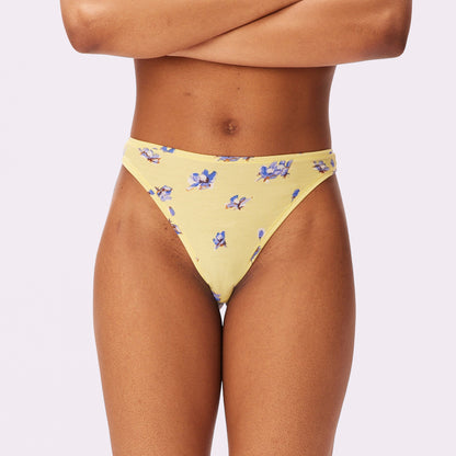 Ultra-Flattering High Rise Thong | New:Cotton | Archive (Eightball)
