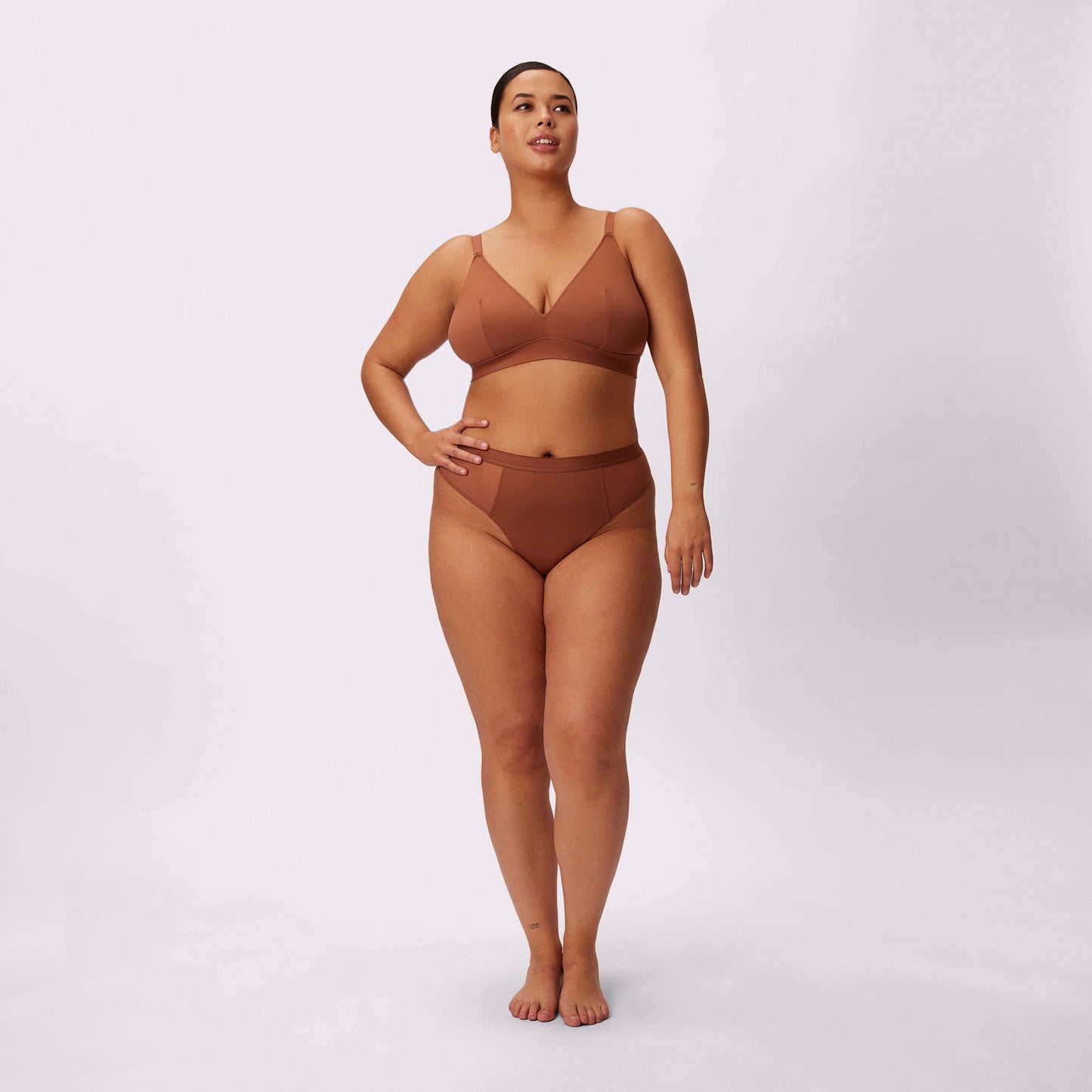 Re:Play High Waisted Thong | Ultra-Soft Re:Play | Archive (Maple)
