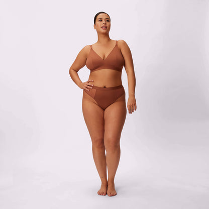 Re:Play High Waisted Thong | Ultra-Soft Re:Play | Archive (Maple)