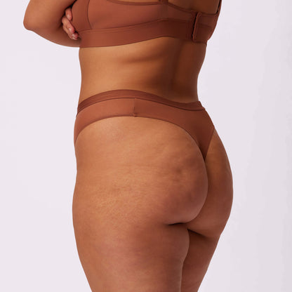 Re:Play High Waisted Thong | Ultra-Soft Re:Play | Archive (Maple)