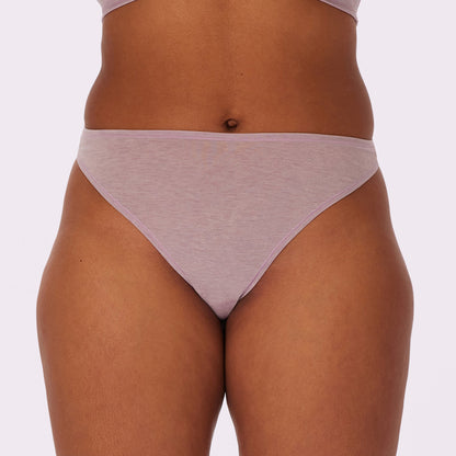 Ultra-Flattering High Rise Thong | New:Cotton | Archive (Eightball)