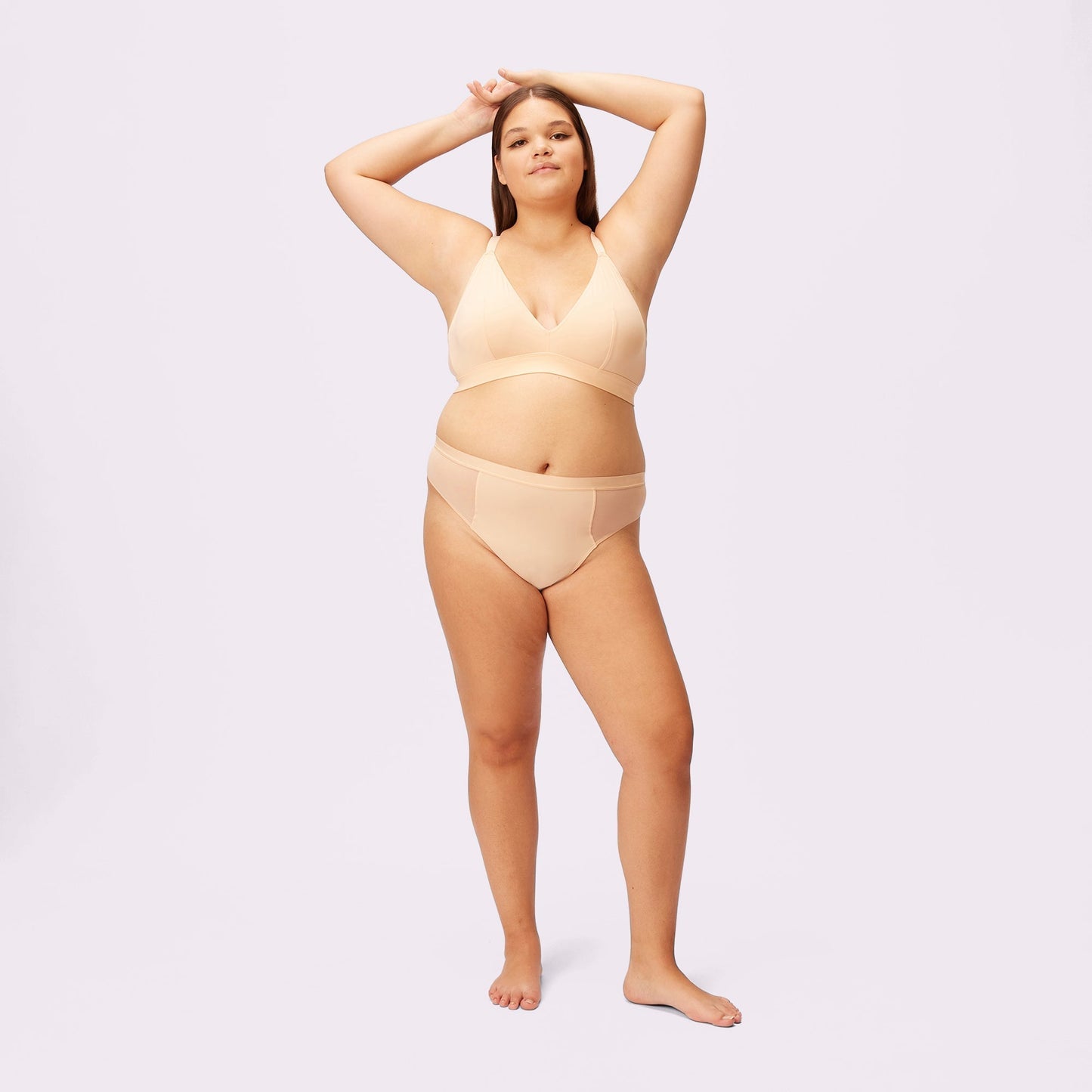 Re:Play High Waisted Thong | Ultra-Soft Re:Play | Archive (Sand)