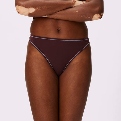 Ultra-Flattering High Rise Thong | New:Cotton | Archive (Eightball)