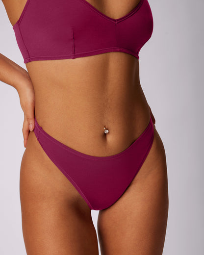Ultra-Flattering High Rise Thong | New:Cotton | Archive (Eightball)