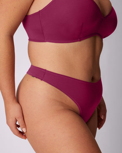 Ultra-Flattering High Rise Thong | New:Cotton | Archive (Eightball)