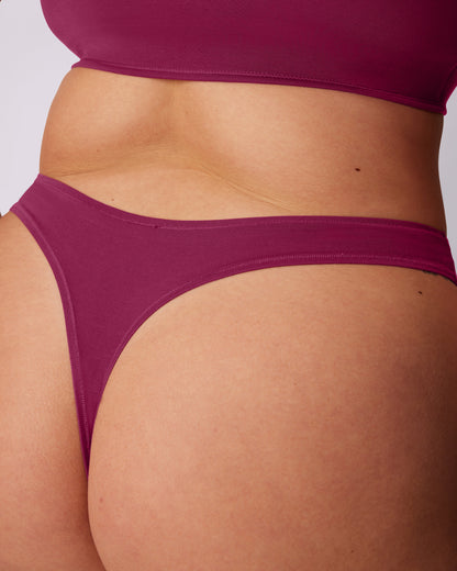 Ultra-Flattering High Rise Thong | New:Cotton | Archive (Eightball)