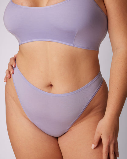 Ultra-Flattering High Rise Thong | New:Cotton | Archive (Eightball)