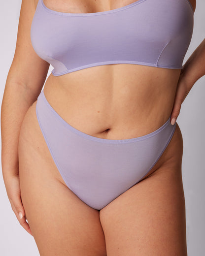 Ultra-Flattering High Rise Thong | New:Cotton | Archive (Eightball)