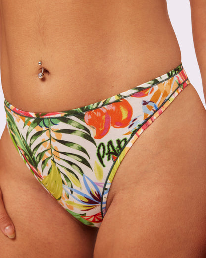 Ultra-Flattering High Rise Thong | New:Cotton | Archive (Paradise)