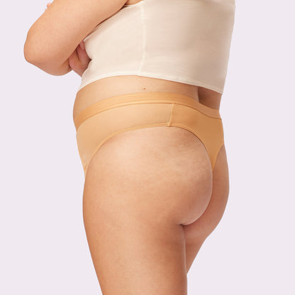 Re:Play High Waisted Thong | Ultra-Soft Re:Play | Archive (Cinnamon Roll)