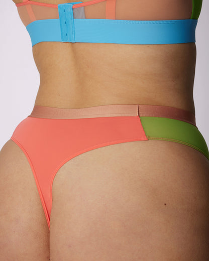 Re:Play High Waisted Thong | Ultra-Soft Re:Play (Eightball)