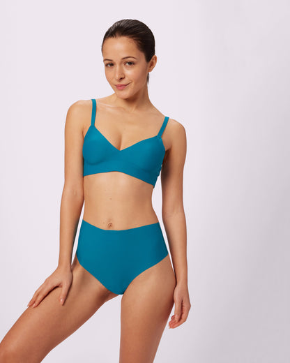 Invisible High Rise Thong | Seamless Universal (Lagoon)