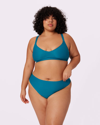 Invisible High Rise Thong | Seamless Universal (Lagoon)