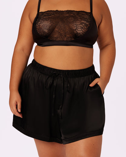 Luxe Dreams Easy Sleep Short | Plush Satin (Eightball)