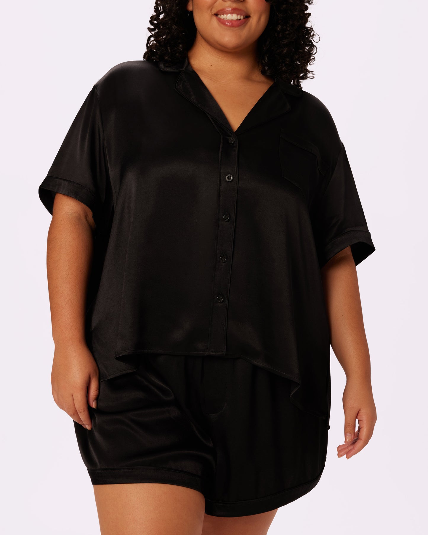 Luxe Dreams Easy Sleep Short | Plush Satin (Eightball)