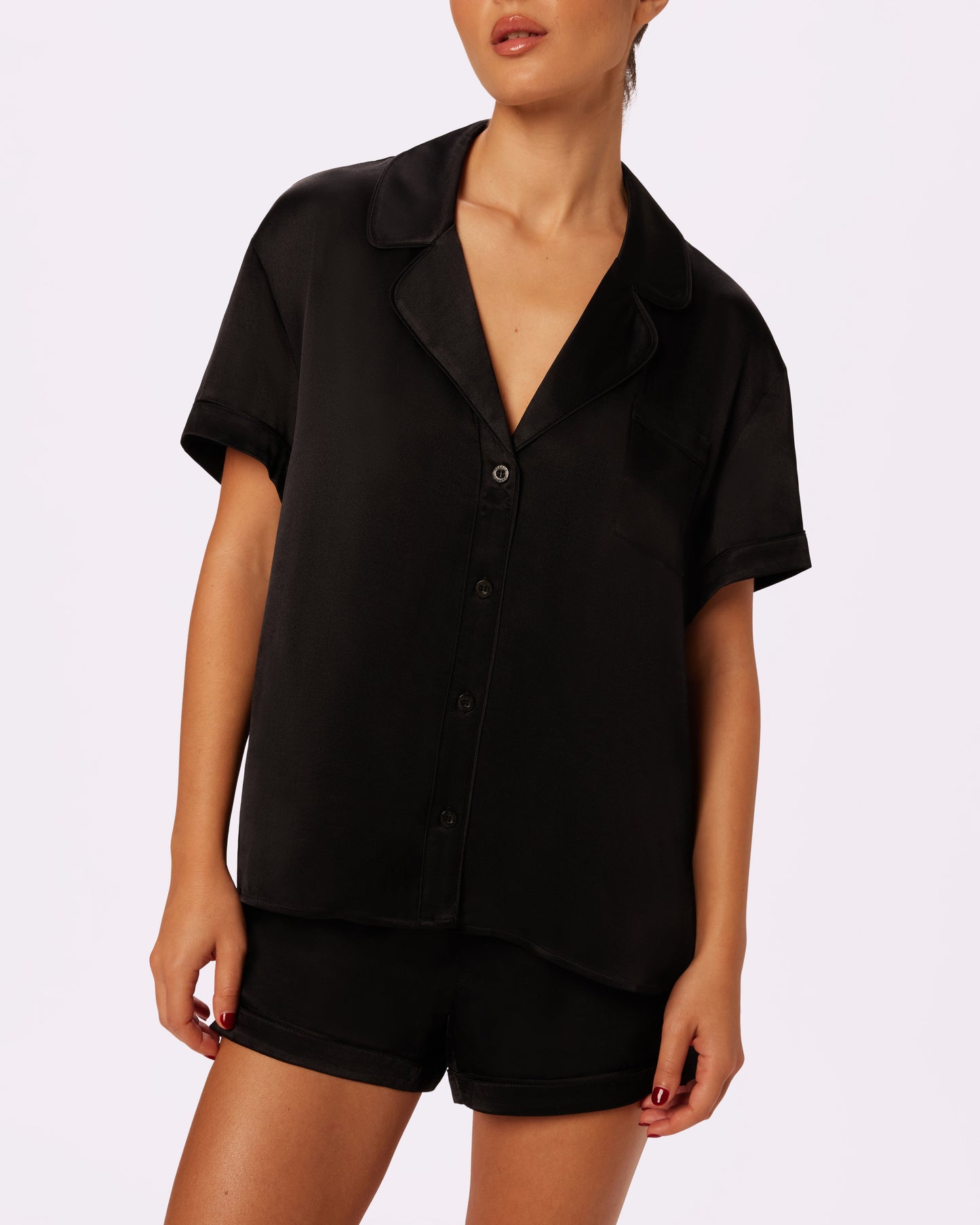 Luxe Dreams Easy Sleep Short | Plush Satin (Eightball)