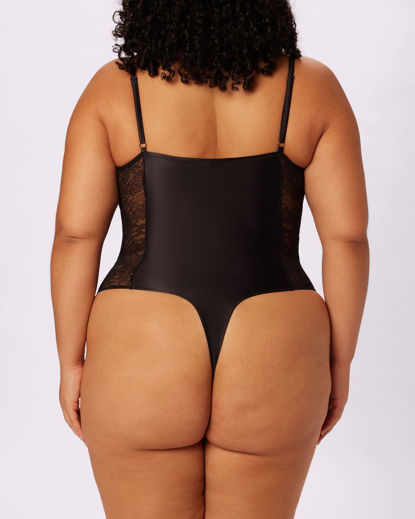 Luminous Contour Demi Bodysuit | Glow Satin (Eightball)