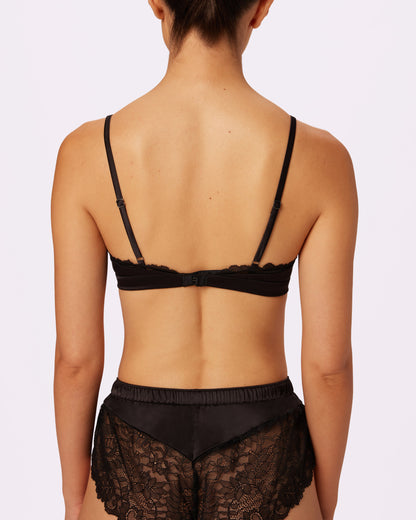 Flirty Lace Float Bralette | Glow Satin (Eightball)