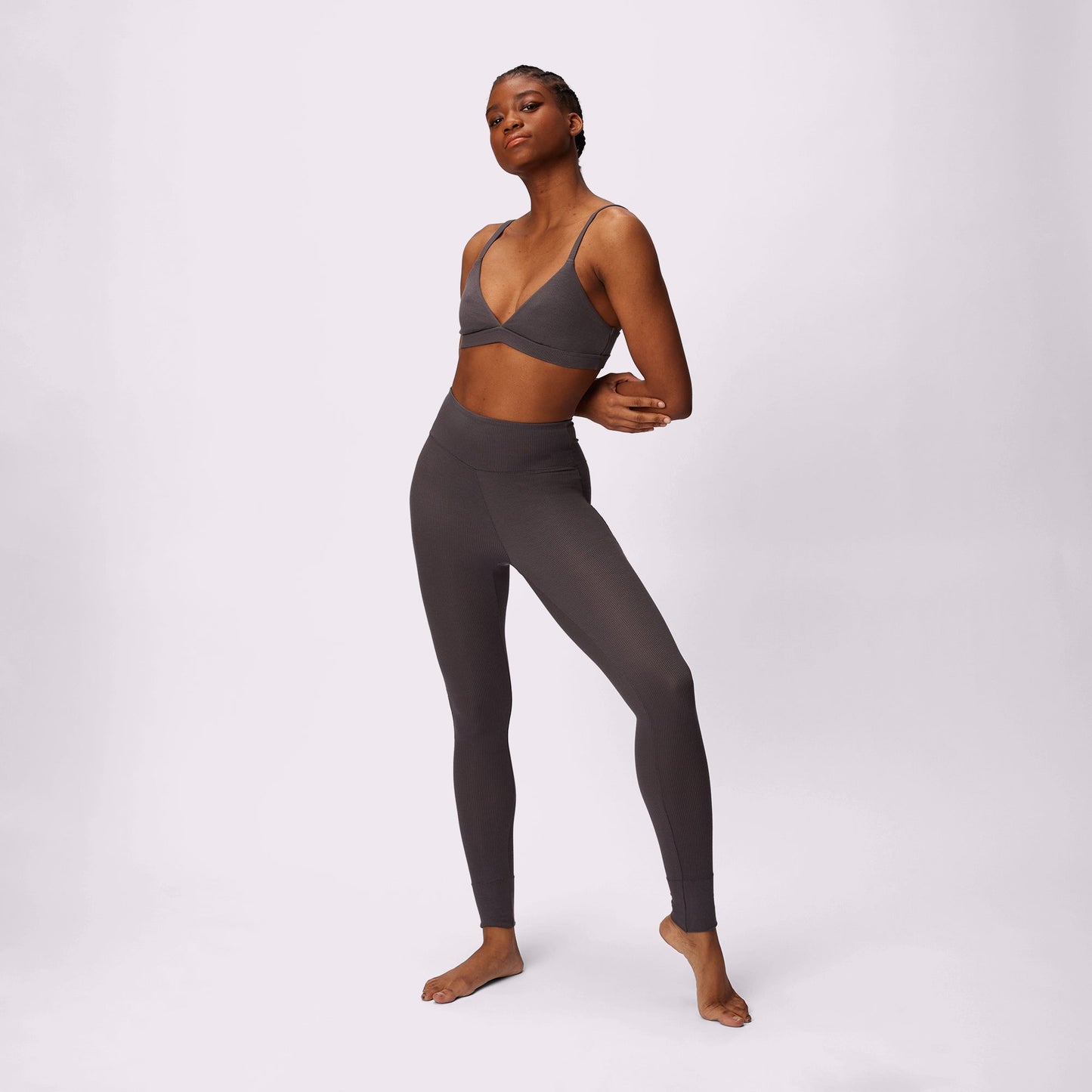 Lush Rib Warm Base Legging | Lush Rib  | Archive (Blackened Pearl)