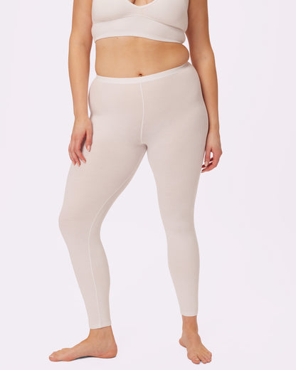 Comfort Rib Leggings | Lush Rib | Archive (Glacier)