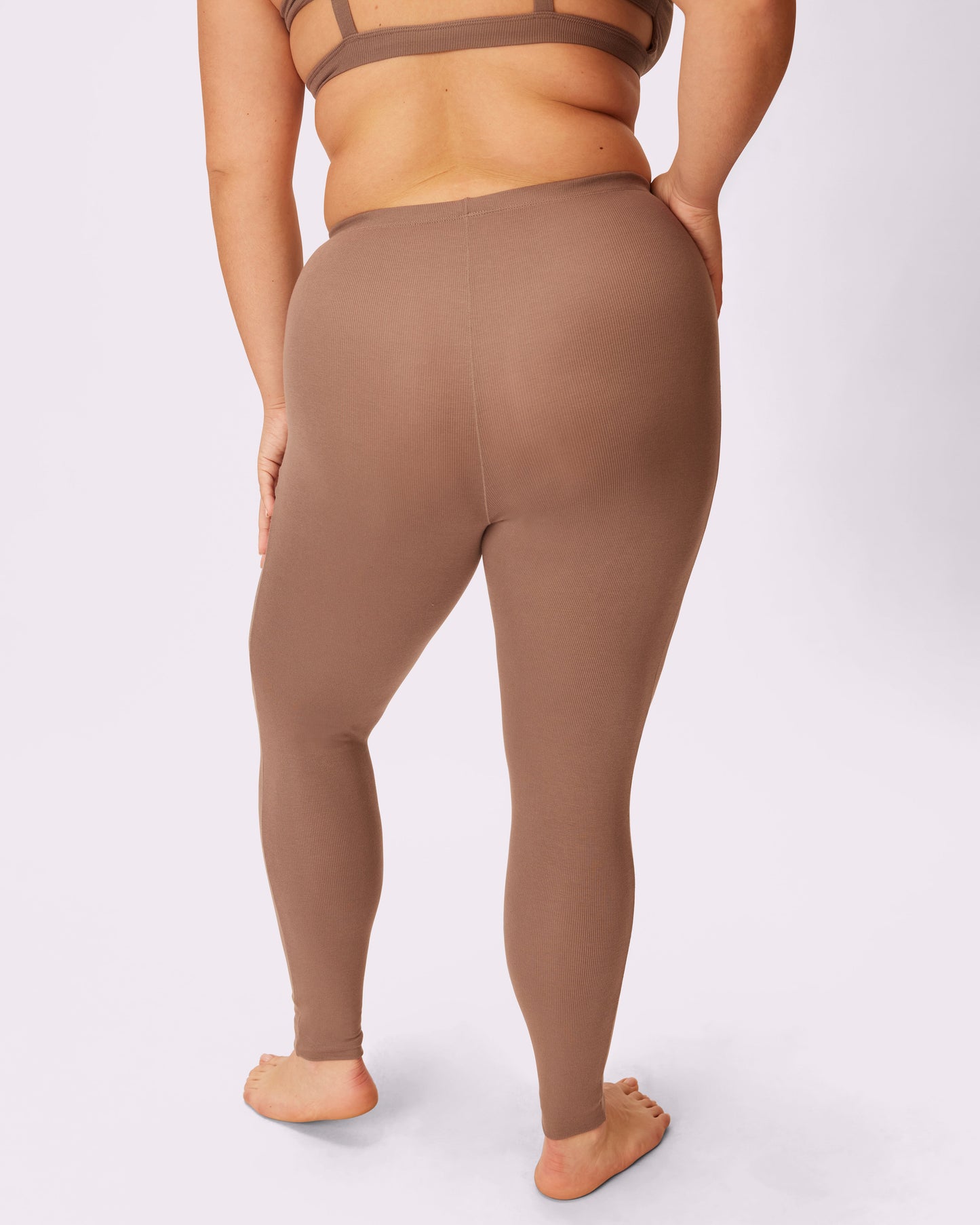 Comfort Rib Leggings | Lush Rib  | Archive (Truffle)