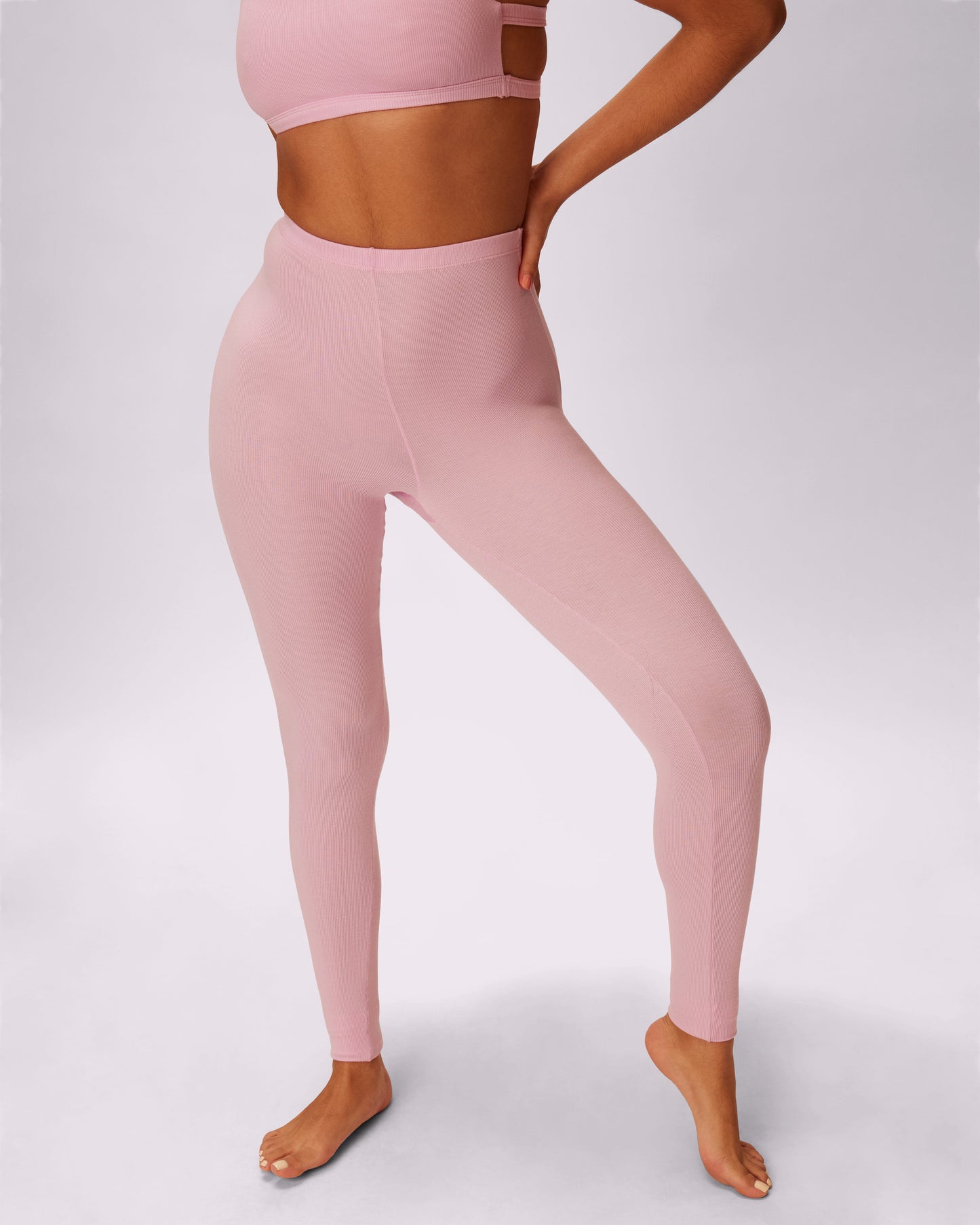 Comfort Rib Leggings | Lush Rib  | Archive (Cupid)