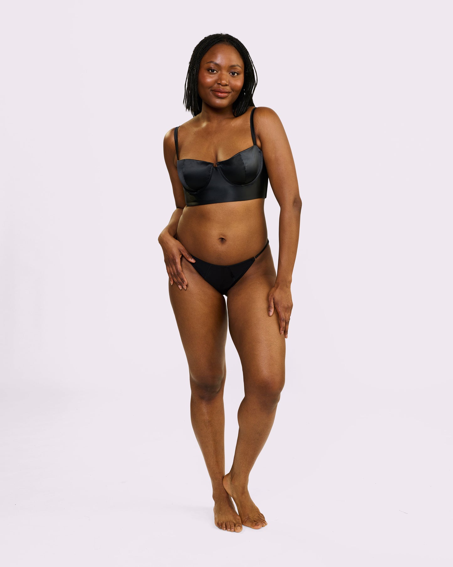 Luxe Longline Balconette | Glow Satin (Eightball)