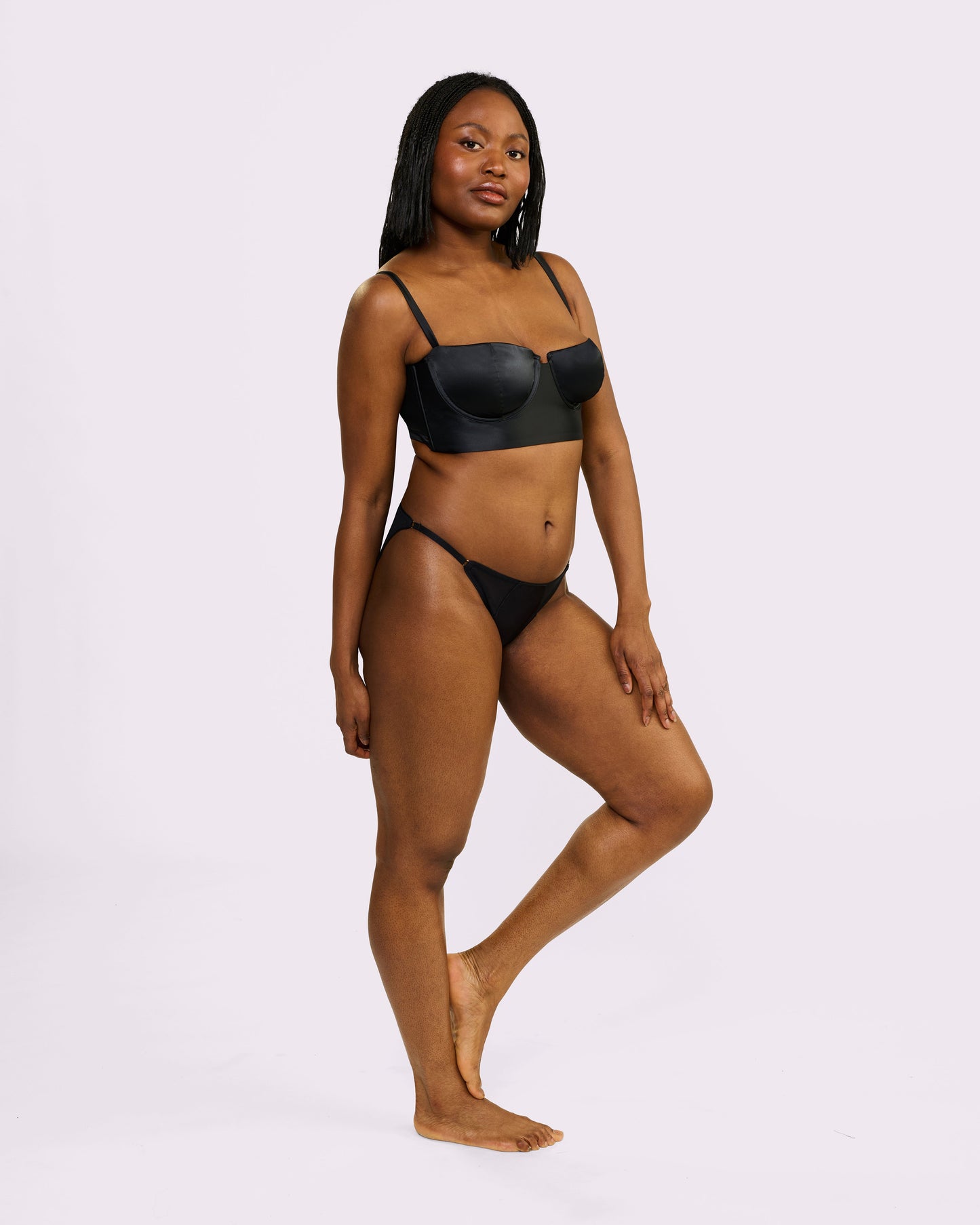 Luxe Longline Balconette | Glow Satin (Eightball)