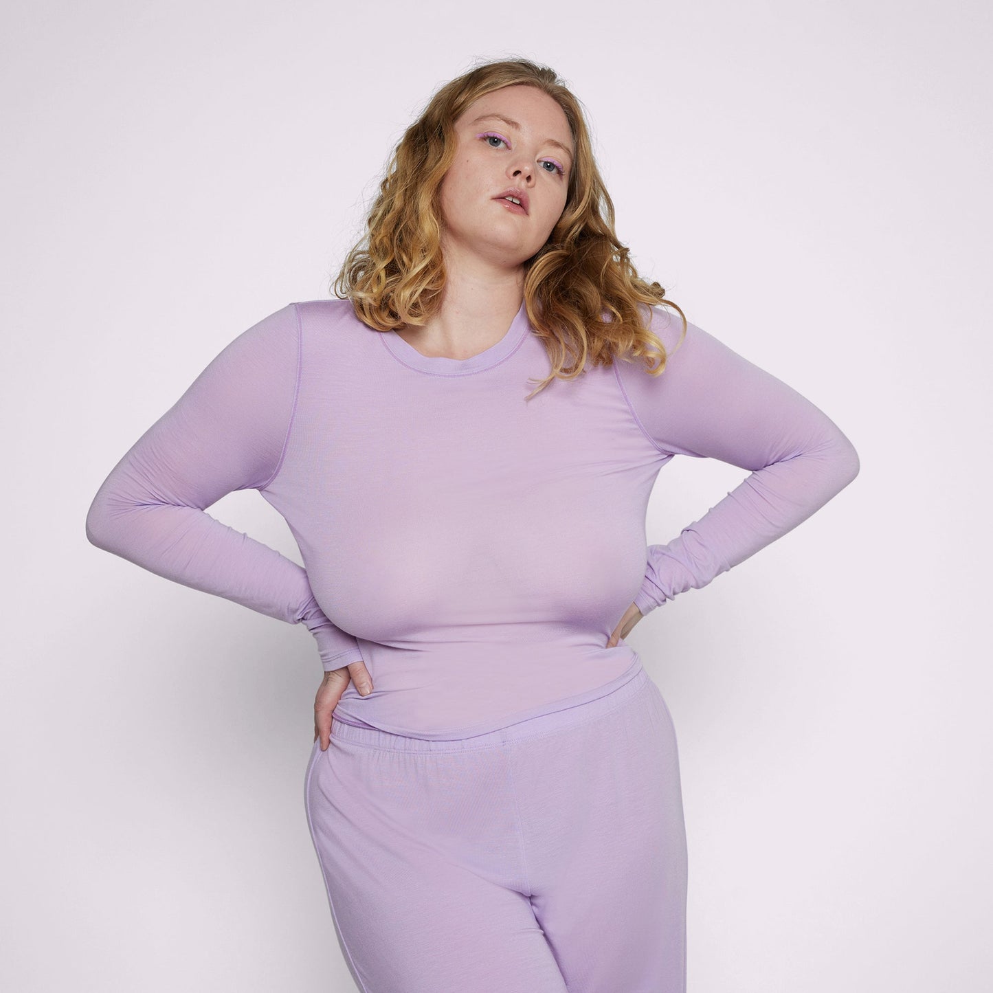 SuperSoft Warm Thermal Long Sleeve | SuperSoft | Archive (Fresh Lavender)