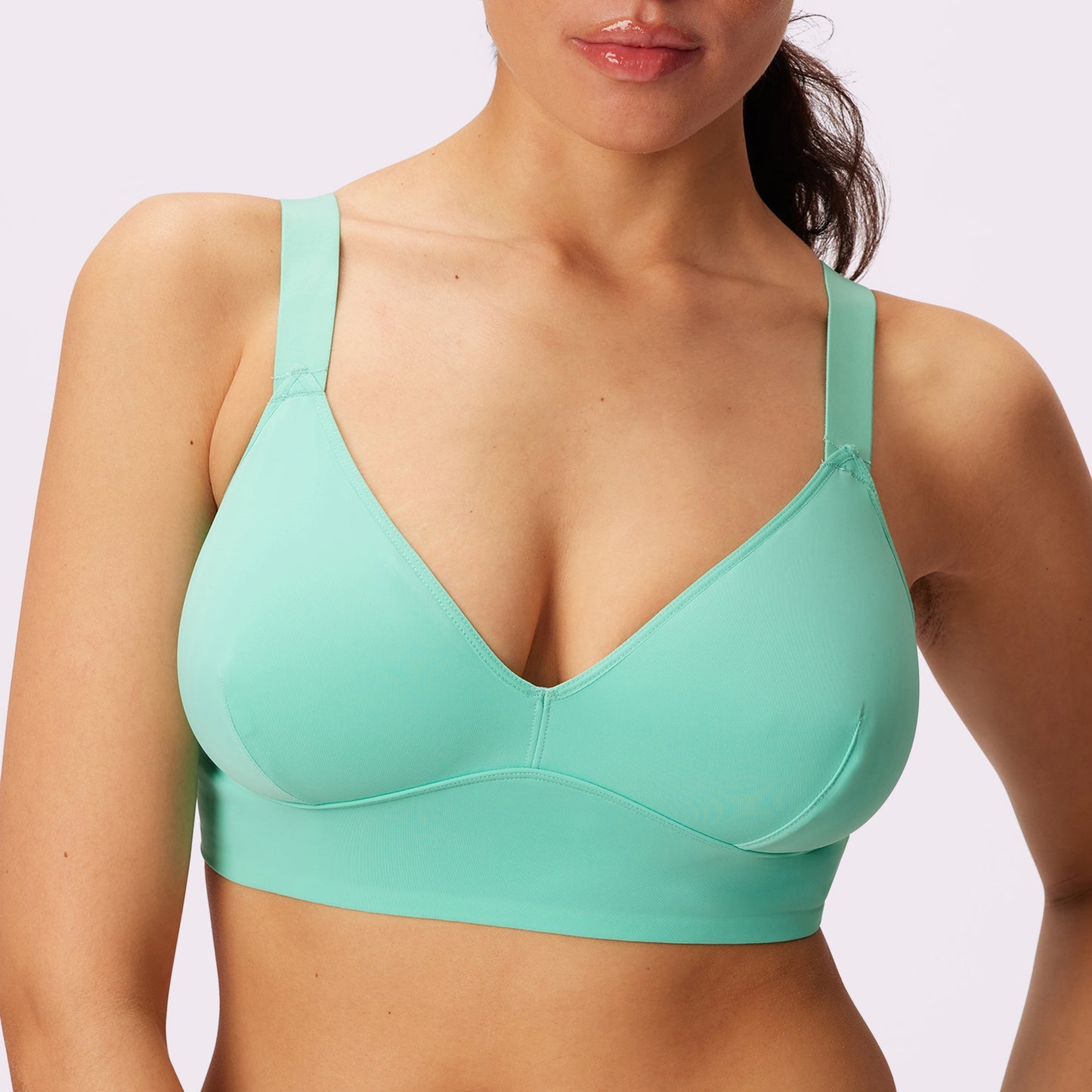Dream Sculpt Longline Bralette | Ultra-Soft Re:Play | Archive (Buttermint)