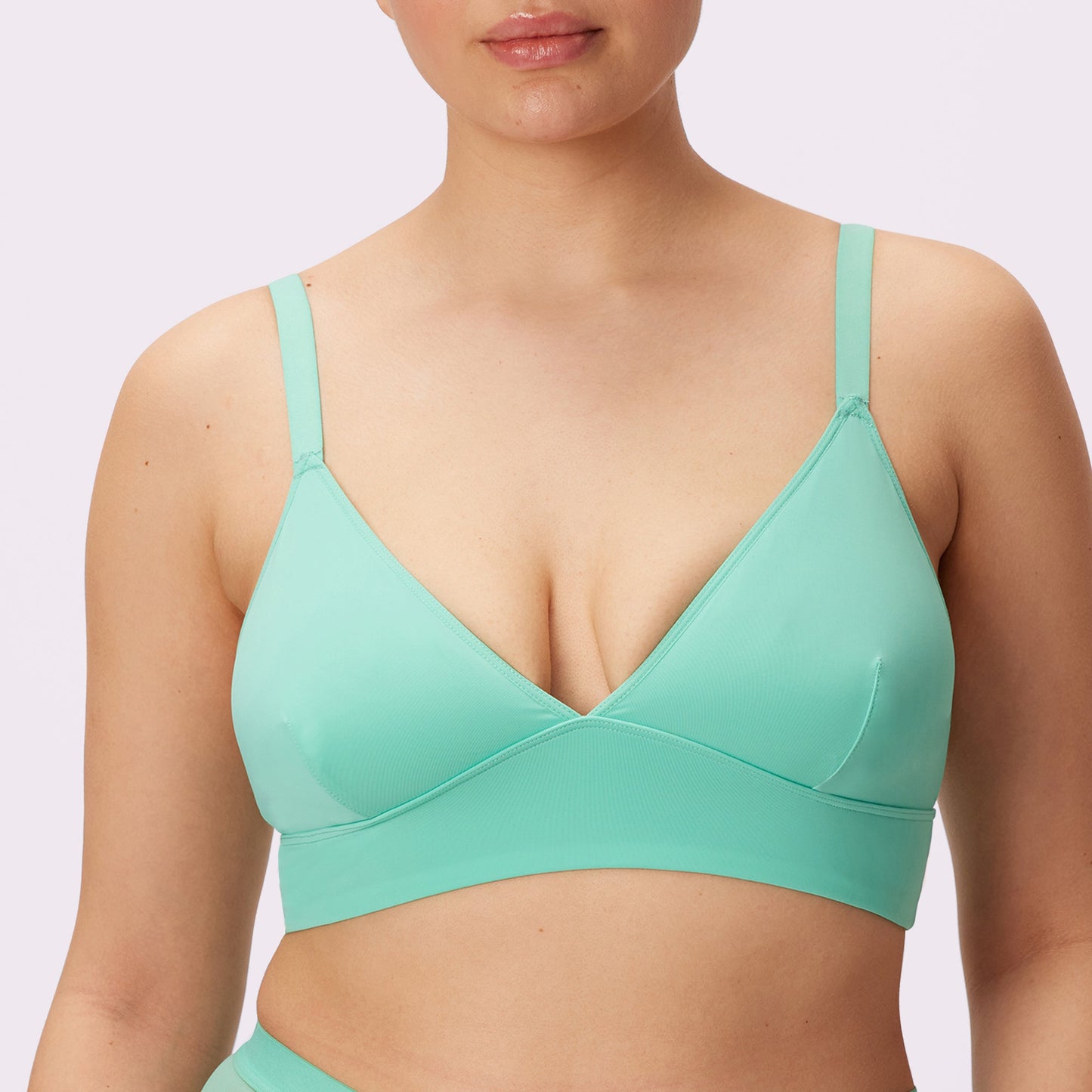 Dream Sculpt Longline Bralette | Ultra-Soft Re:Play | Archive (Buttermint)