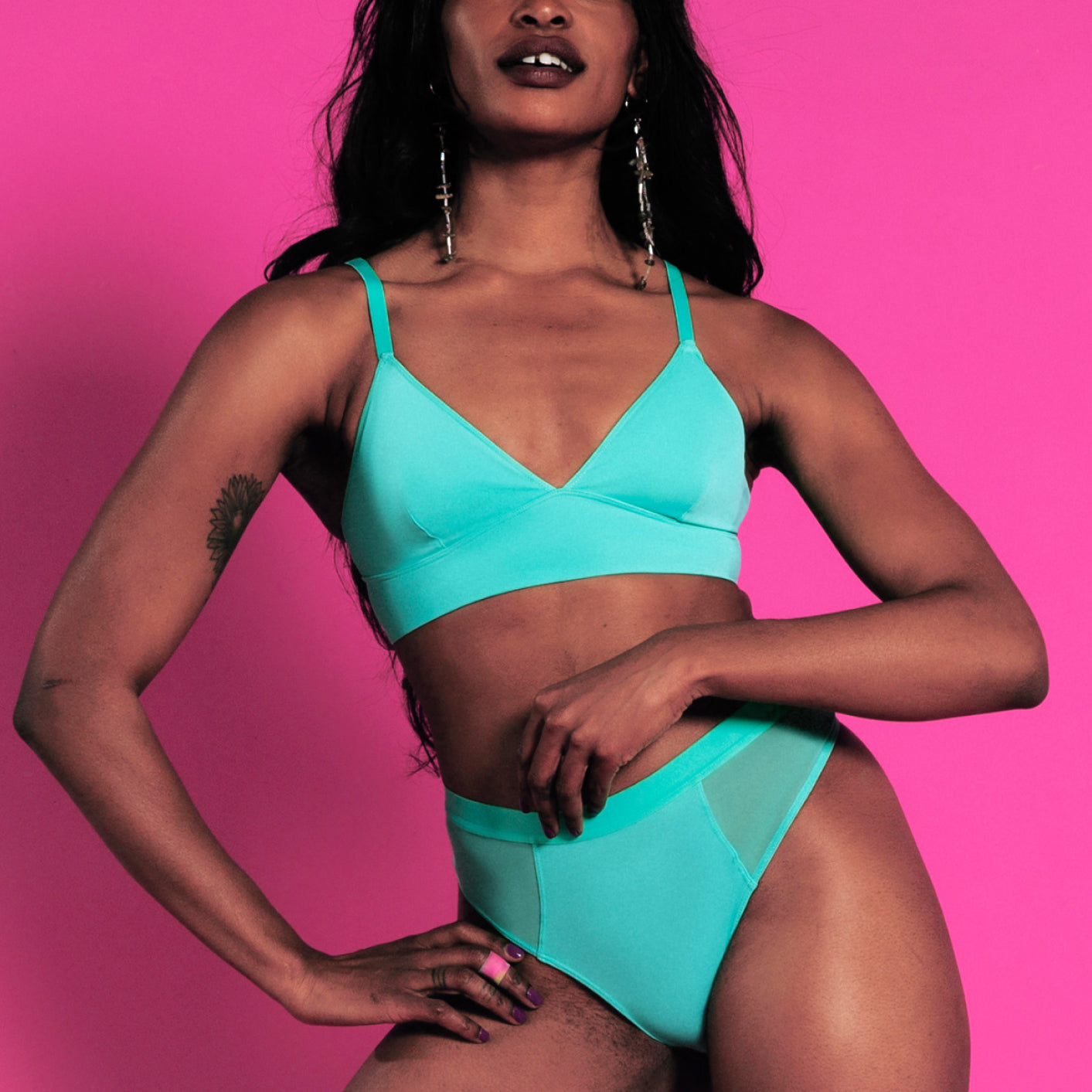 Dream Sculpt Longline Bralette | Ultra-Soft Re:Play | Archive (Buttermint)