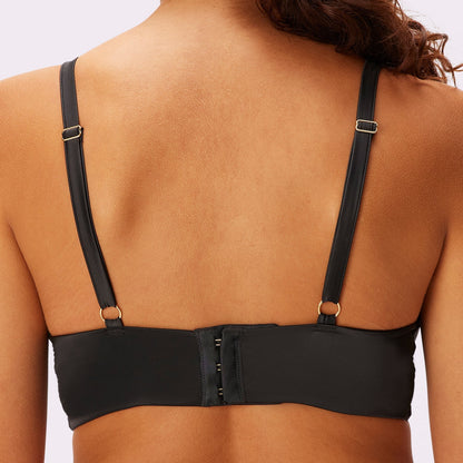 Sweetheart Satin Longline Bralette | Glow Satin (Eightball)