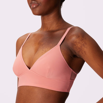 Dream Sculpt Longline Bralette | Ultra-Soft Re:Play | Archive (Pink Canyon)
