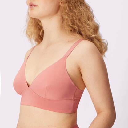Dream Sculpt Longline Bralette | Ultra-Soft Re:Play | Archive (Pink Canyon)